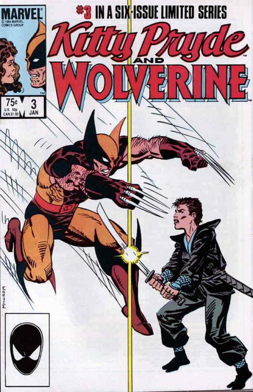 Kitty Pryde And Wolverine #3 VF/NM; Marvel | save on shipping - details inside