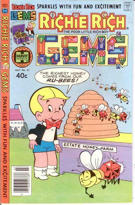 RICHIE RICH GEMS (1974-1982) 31 VF-NM July 1980 COMICS BOOK