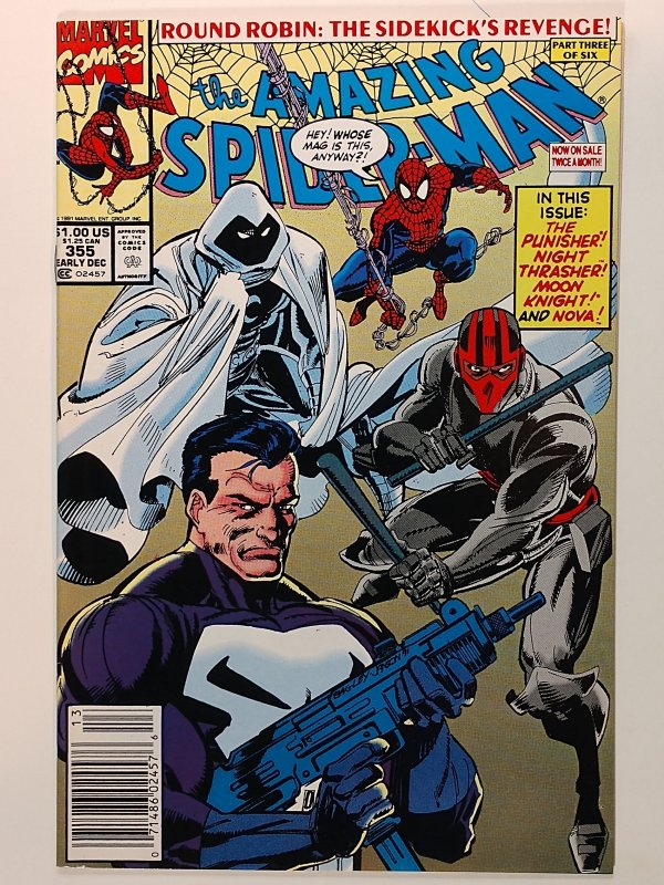The Amazing Spider-Man #355 (9.0, 1991)