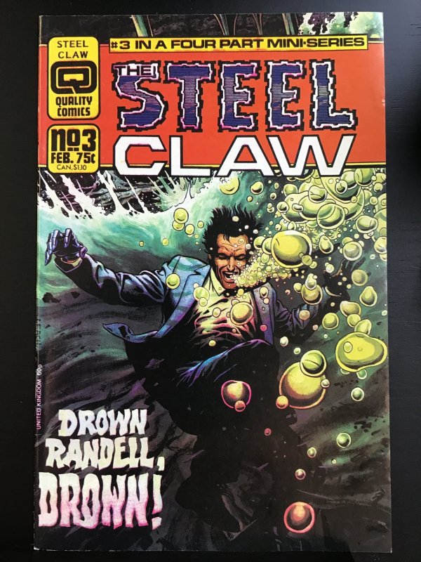 The Steel Claw #3 (1987)