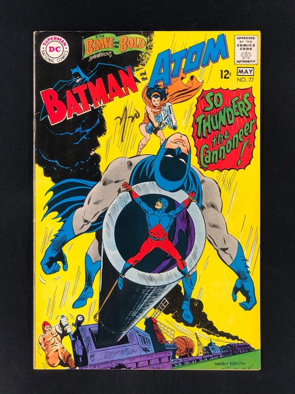 The Brave and the Bold #77 (1968) FN- Batman and the Atom