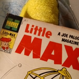 Little Max #43 (1956 Harvey Comics) Silver Age Joe palooka sidekick strip hero