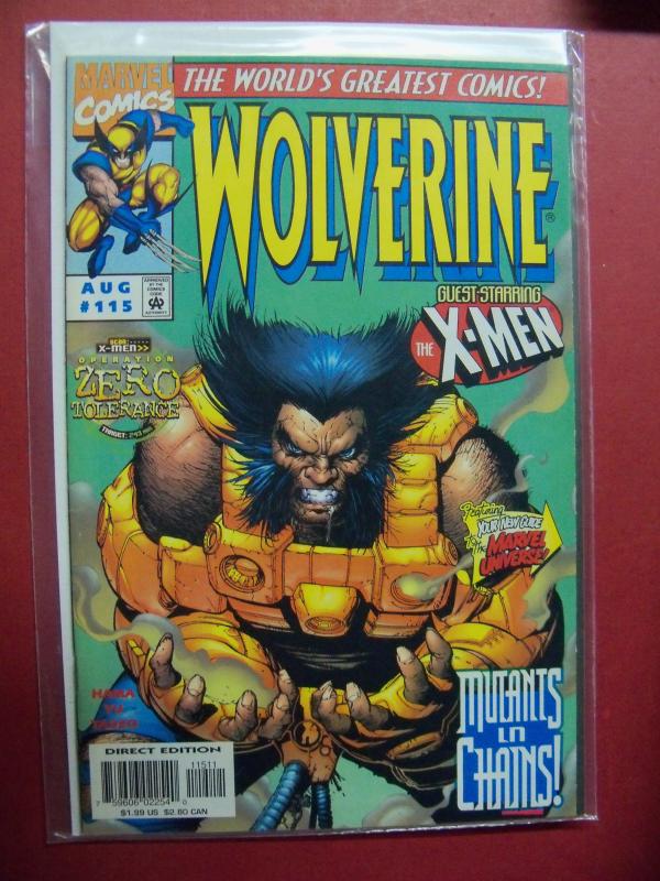 WOLVERINE #115 (9.0 to 9.4 or better) 1988 Series MARVEL COMICS