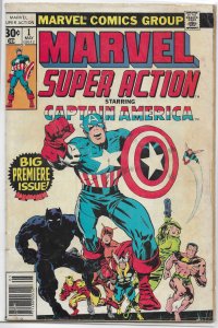 Marvel Super Action   # 1 GD (rep. Captain America 100)