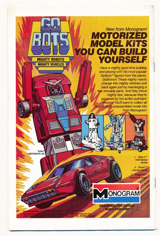 Spanners Galaxy (1984 DC) #1-6 FN/VF Complete series