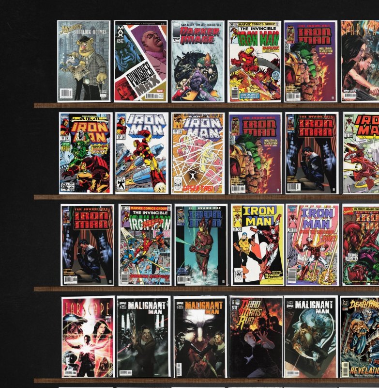 Huge Lot 140+ Comics with Iron Man, Freak Force, Gen 13 & More!