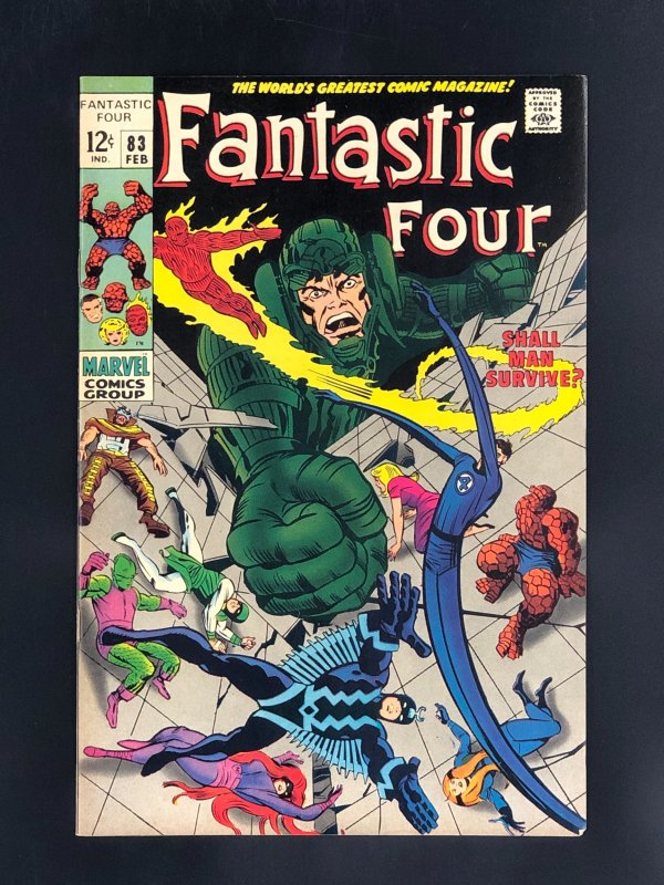 Fantastic Four #83 (1969) 2nd Appearance of Franklin Richards, as an Infant
