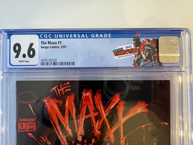 The Maxx #1 CGC 9.6 (1993)
