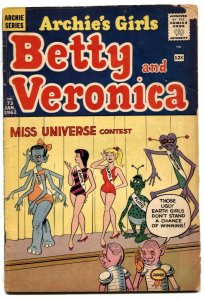Archie's Girls Betty & Veronica #73 1962-Monster bikini cover G