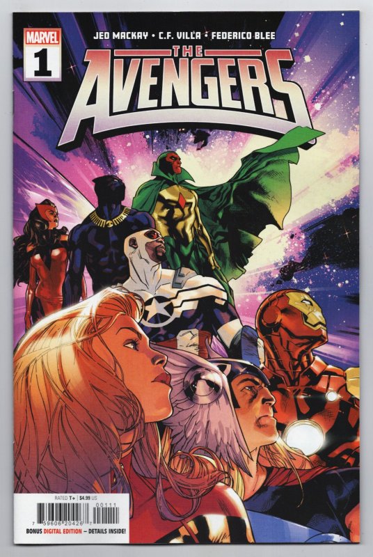 Avengers #1 Stuart Immonen Main Cvr (Marvel, 2023) NM