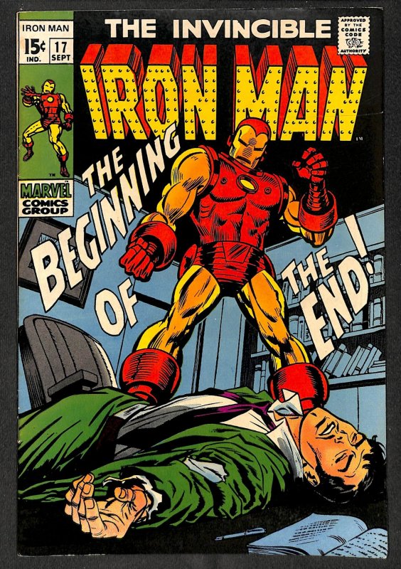 Iron Man #17 FN+ 6.5 Marvel Comics