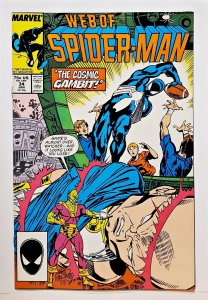 Web of Spider-Man, The #34 (Jan 1988, Marvel) 8.0 VF  