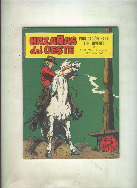 Hazañas del Oeste numero 153: Una estrella de laton (Hernan Gil)