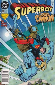 Superboy (3rd Series) #16 (Newsstand) FN ; DC | Loose Cannon