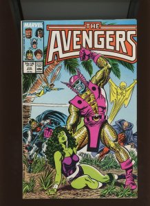 (1987) The Avengers #278: COPPER AGE! PRESSURE (8.0)