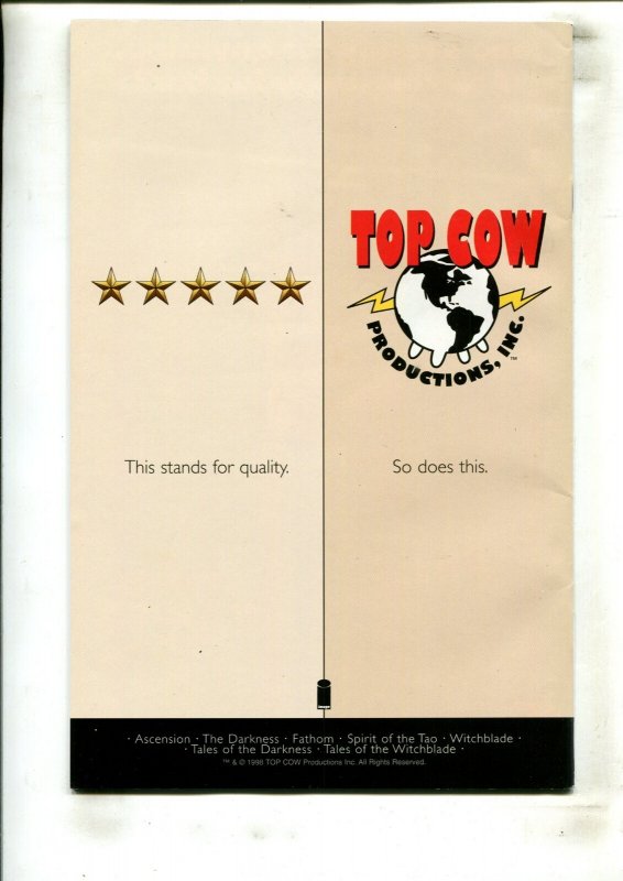 WITCHBLADE/TOMB RAIDER SPECIAL #1 (8.0) J. SCOTT CAMPBELL!! 1998