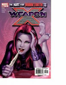 Lot Of 5 Weapon X Marvel Comic Book #1 2 3 4 5 KS6