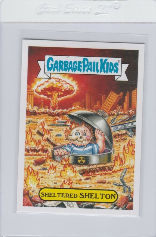 Garbage Pail Kids Sheltered Shelton 12a GPK 2017 Adam Geddon trading card