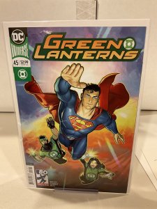 Green Lanterns #45  Peterson Superman 80th Variant  9.0 (our highest grade)