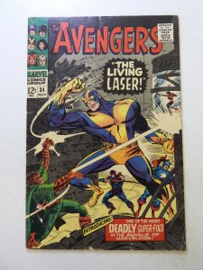 The Avengers #34 (1966) VG/FN condition