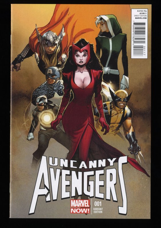 Uncanny Avengers (2012) #1 NM+ 9.6 1:100 Coipel Variant