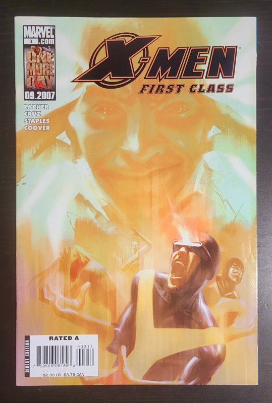 X-Men: First Class #3 Newsstand Edition (2007)