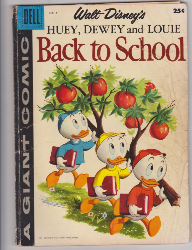 Huey, Dewey, and Louie Back to School #1 (1958)