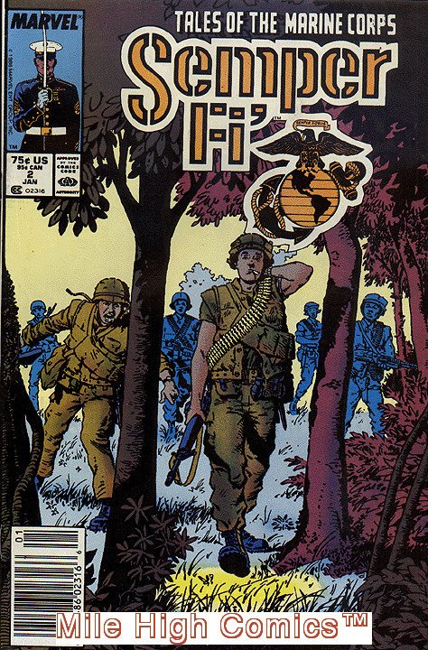 SEMPER FI (1988 Series) #2 NEWSSTAND Very Fine Comics Book