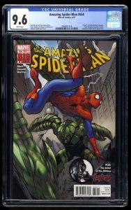 Amazing Spider-Man #654 CGC NM+ 9.6 White Pages 1st Flash Thompson as Venom!