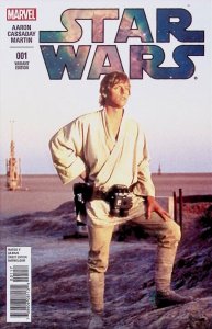 STAR WARS Comic 1 — Luke Skywalker Photo 1:15 Retailer Incentive Variant Cover 759606081134