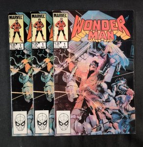 Wonder Man 3PC #1 - Bill Sienkiewicz Cover/First Solo Series (8.0/8.5) 1986
