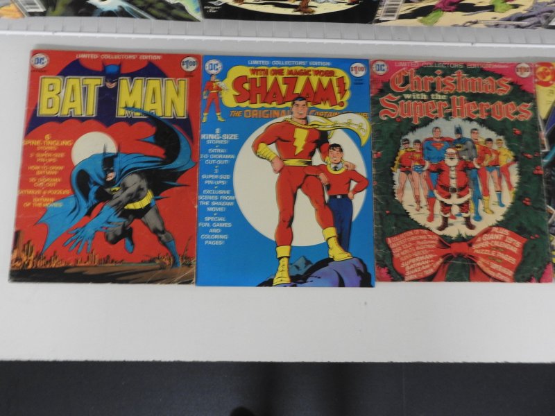 Huge Lot Treasury Edition Comics (30) W/Spidey, Thor, Hulk, Batman+ Avg VG+ Cond