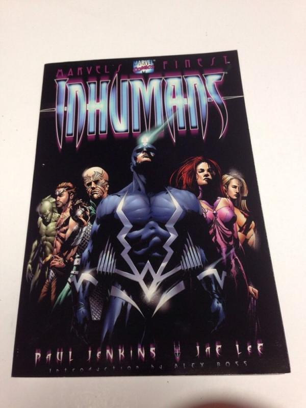 Marvels Finest The Inhumans TPB Paul Jenkins 1st Print Near Mint