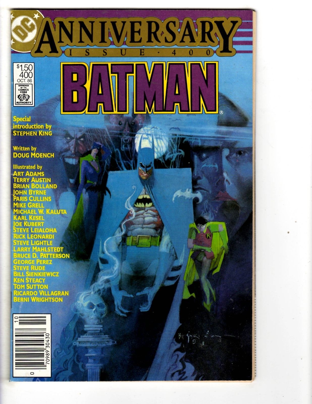 4 Batman DC Comic Books # 400 401 402 403 Robin Joker Catwoman Stephen King  CB4 | Comic Books - Bronze Age, DC Comics, Batman / HipComic