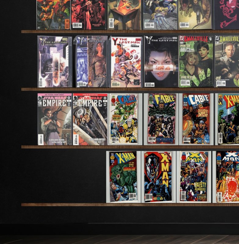 Huge Lot 150+ Comics with X-Man, Shadowman, Star Wars: Empire & More!