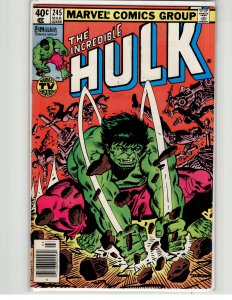 The Incredible Hulk #245 (1980) Hulk
