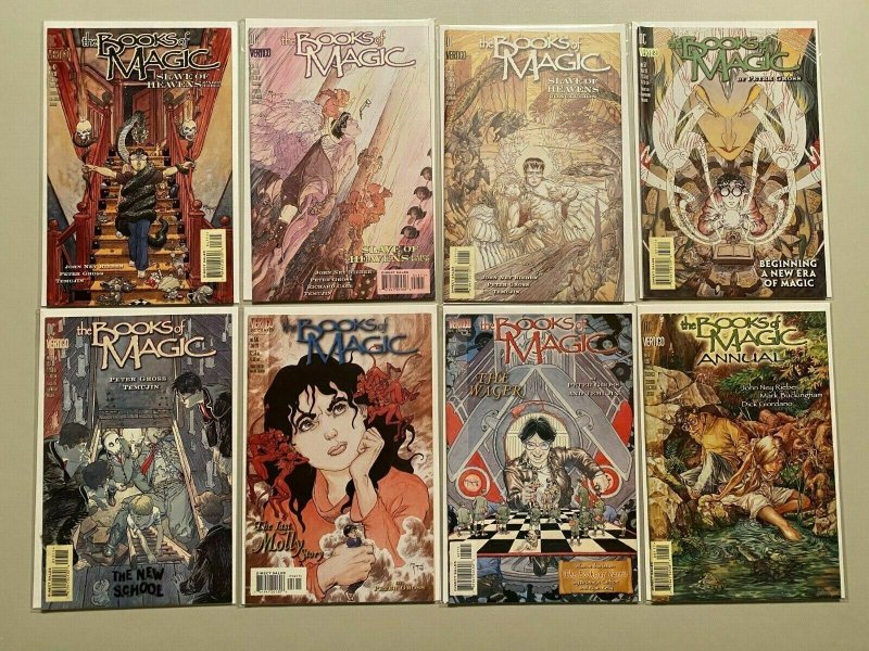 Books of Magic comic lot 41 different from #4-57 + 2 annuals 8.5 VF+ (1994-99)