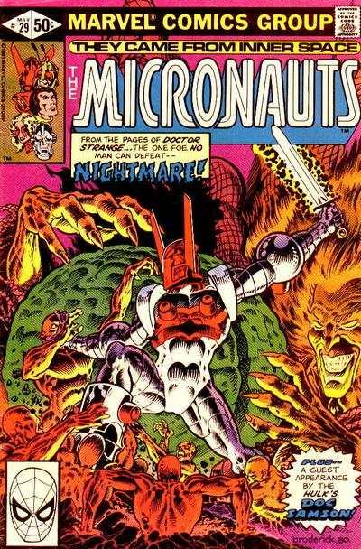 Micronauts (1979 series) #29, VF (Stock photo)