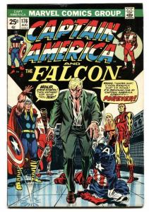 CAPTAIN AMERICA #176 comic book END OF CAPT AMERICA Marvel VF