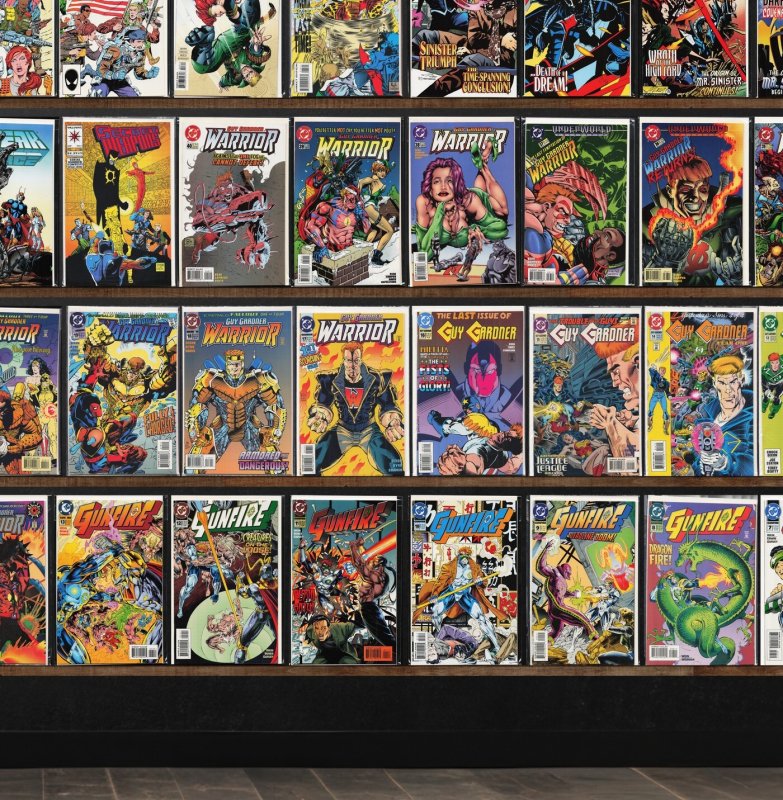 Huge Lot 150+ Comics with Guy Gardner: Warrior, The New Mutants & More!