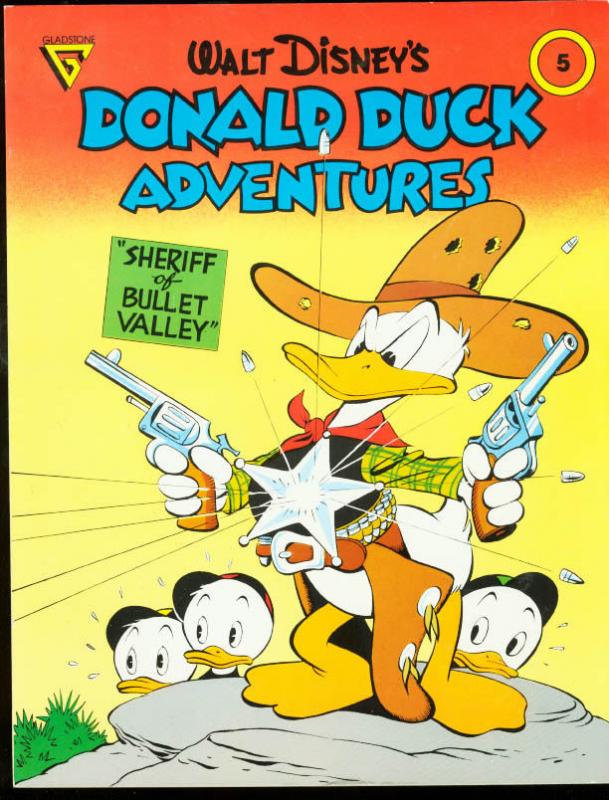 DONALD DUCK ADVENTURES CARL BARKS GLADSTONE ALBUM #5 VF