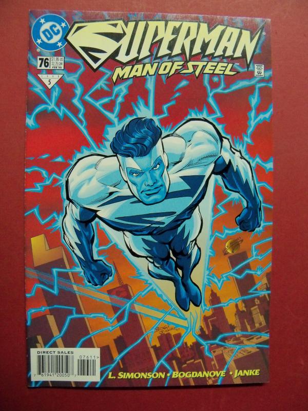 SUPERMAN THE MAN OF STEEL  #76 (VF/NM 9.0-9.4 or better) DC COMICS