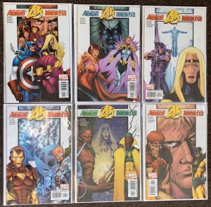 The Avengers And  Thunderbolts #1,2,3,4,5,6 Marvel Comics Busiek Set Nm