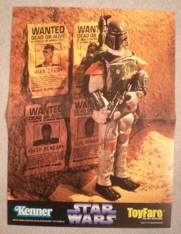 STAR WARS Promo Poster, BOBA FETT, 10x13, Unused, more in our store