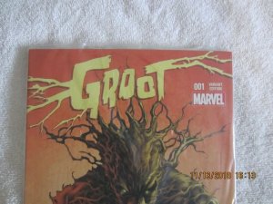 GROOT #1 (2015, Marvel) BAM!  Mike Deodato Jr. Variant Cover, NM
