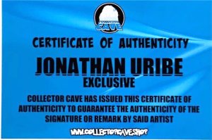 FAME: SHIGERU MIYAMOTO SDCC JONATHAN URIBE “SUPER DONKEY SMASH’’ EMBOSSED SIGNED