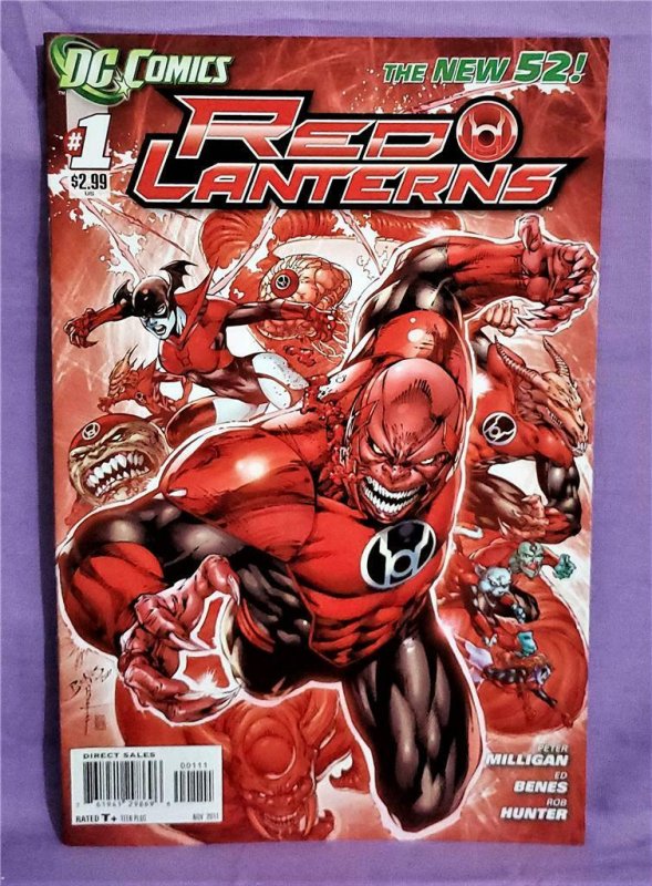 DC New 52 RED LANTERNS #1 - 9 Peter Milligan Ed Benes Atrocitus (DC, 2011)