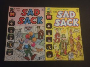 SAD SACK #231, 235 VG+ Condition