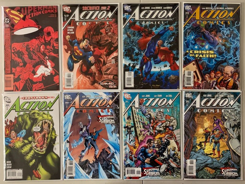 Action Comics high-number comics lot #646-903 + 4 annuals 39 diff (1989-2011)