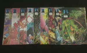 WARRIOR OF PLASM #1, 2, 3, 4, 5, 6, 7, 8, 9 VFNM Condition